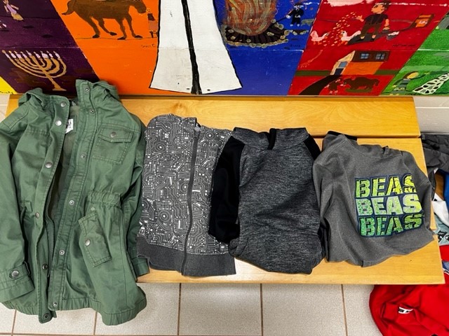 Lost and Found Clothing | West Royalty Elementary